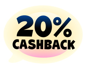 20% Cashback